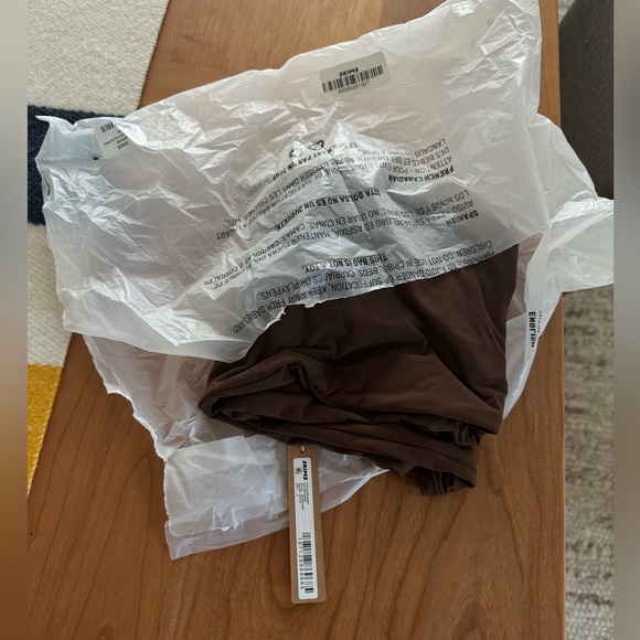 SKIMS FITS EVERYBODY CUT OUT HALTER DRESS | COCOA SMALL NWT - Picture 10 of 10